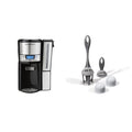 Charcoal Coffee Maker Water Filter Replacement Pods and Handle, 2-Pack and 12 Cup Coffee Maker G449