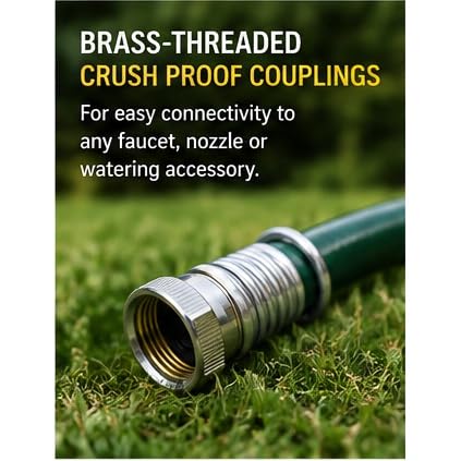 Heavy Duty 3/4 Inch x 100 FT Garden Hose Q954