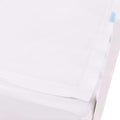 White Cotton Crib Sheet Set D71876