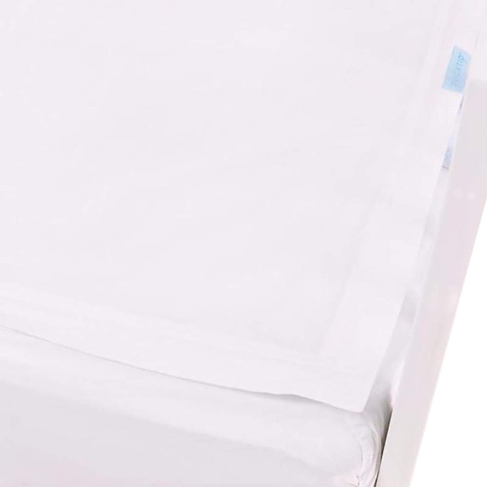White Cotton Crib Sheet Set D71876