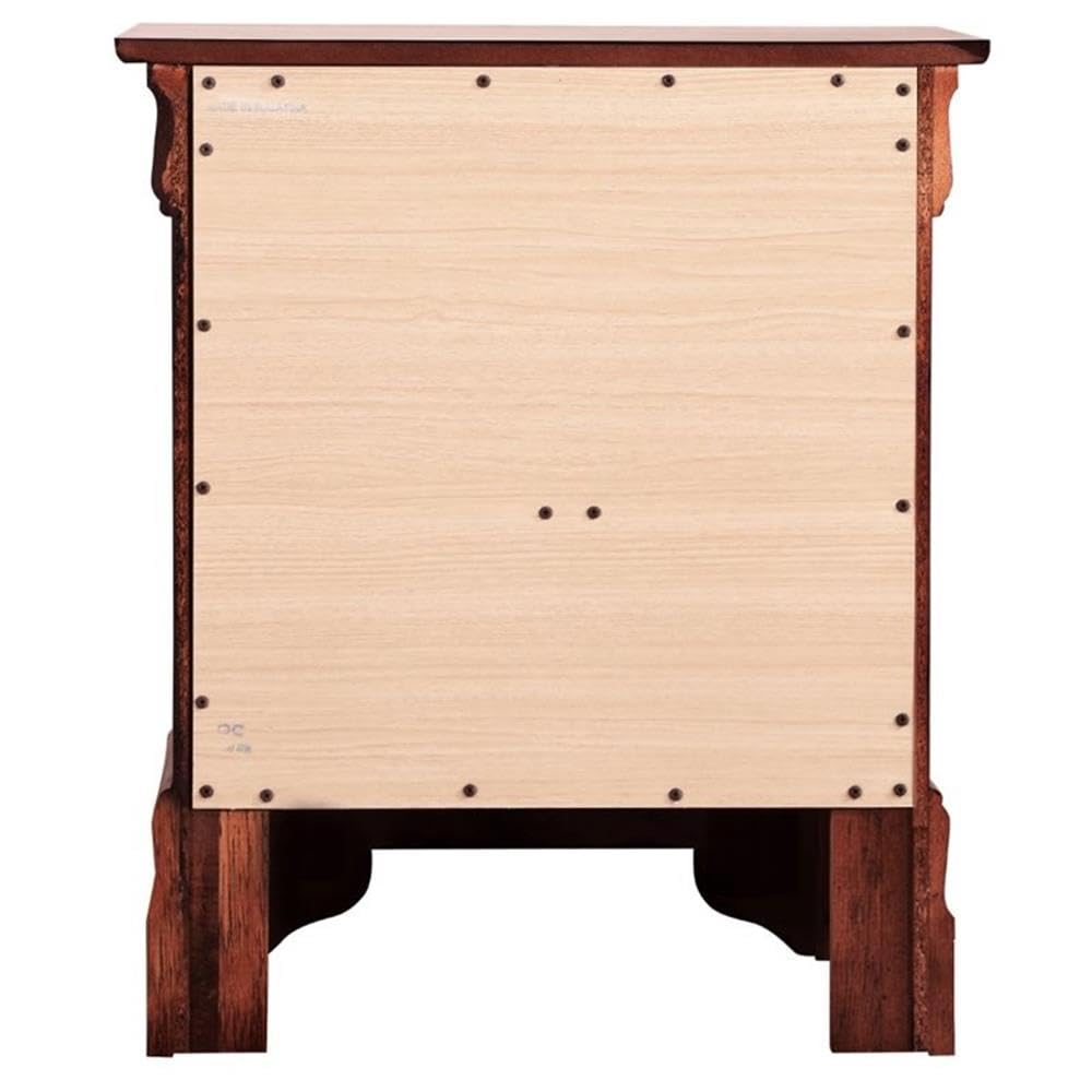 Cherry 2 Drawer Nightstand N5390