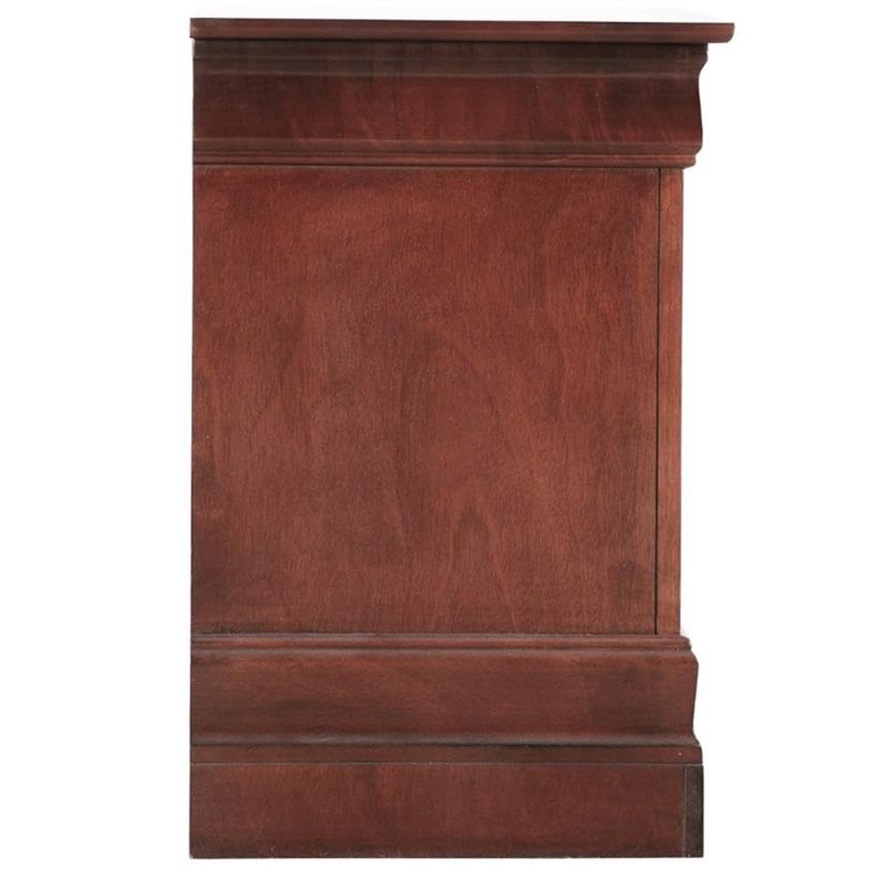 Cherry 2 Drawer Nightstand N5390
