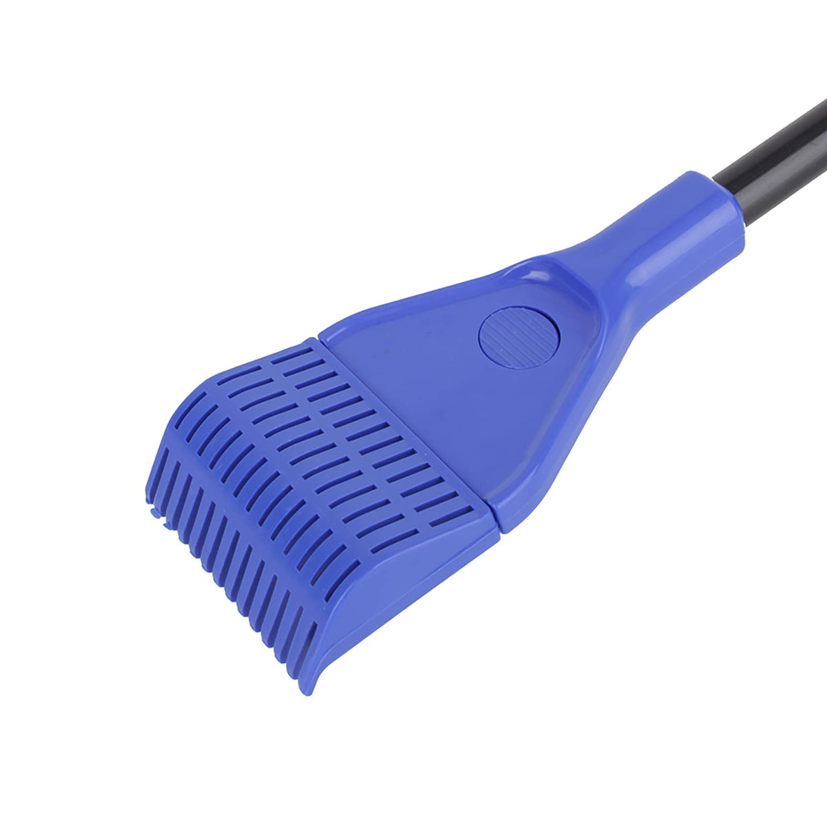 5 in 1 Aquarium Cleaning Tool Set with Fish Net Scraper and Sponge Brush Black and Blue V319748