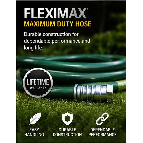 Heavy Duty 3/4 Inch x 100 FT Garden Hose Q954