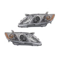 Toyota Camry 2007 2008 2009 Headlight Assembly Driver and Passenger Side Pair V3852