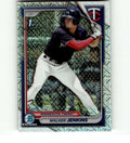 2024 Bowman Chrome Mega Box Mojo Refractor Baseball Trading Card W511