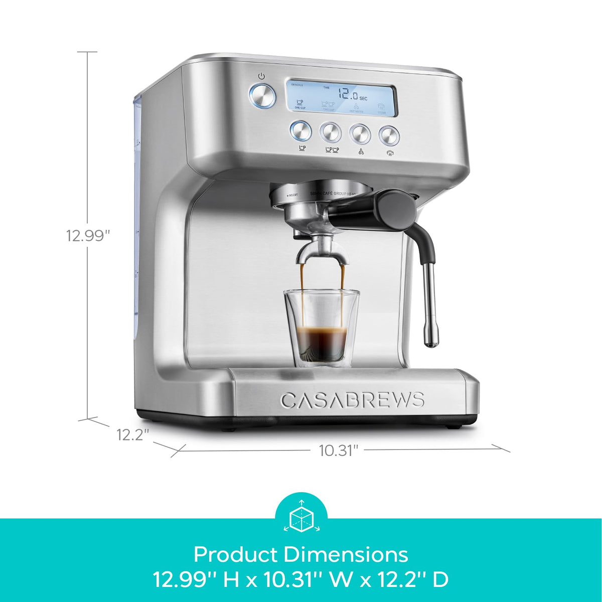 Espresso Machine with Steam Wand D666515