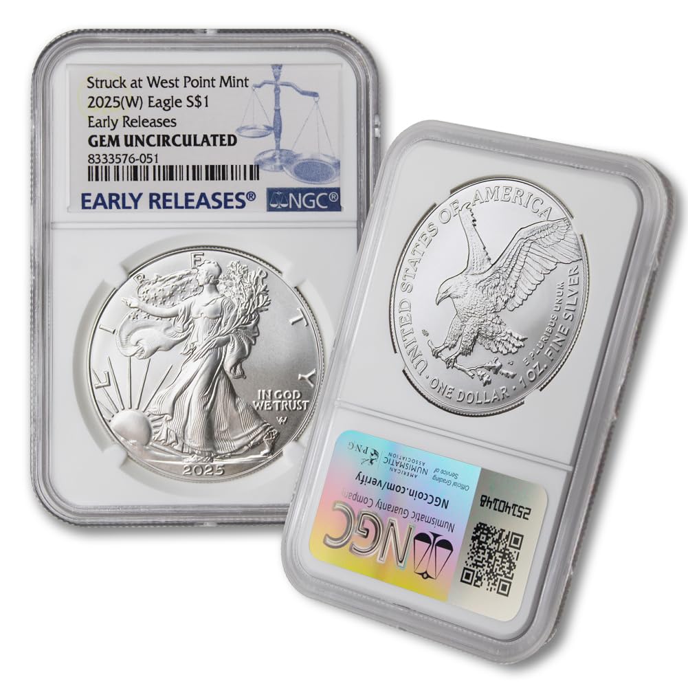 1 oz American Silver Eagle Coin W801025