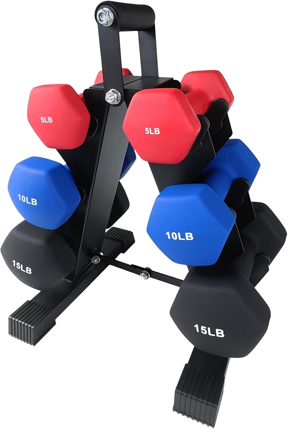 PVC Coated Hexagon Dumbbells Set S207312