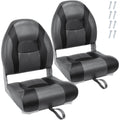 High Back Folding Waterproof Boat Seats 2 Pack Z989