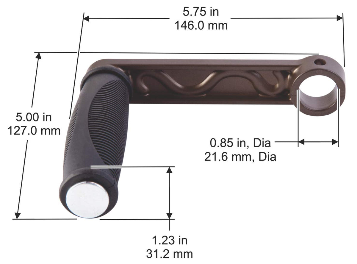 Replacement Crank Arm for Wall Mounted Hose Reel M76904