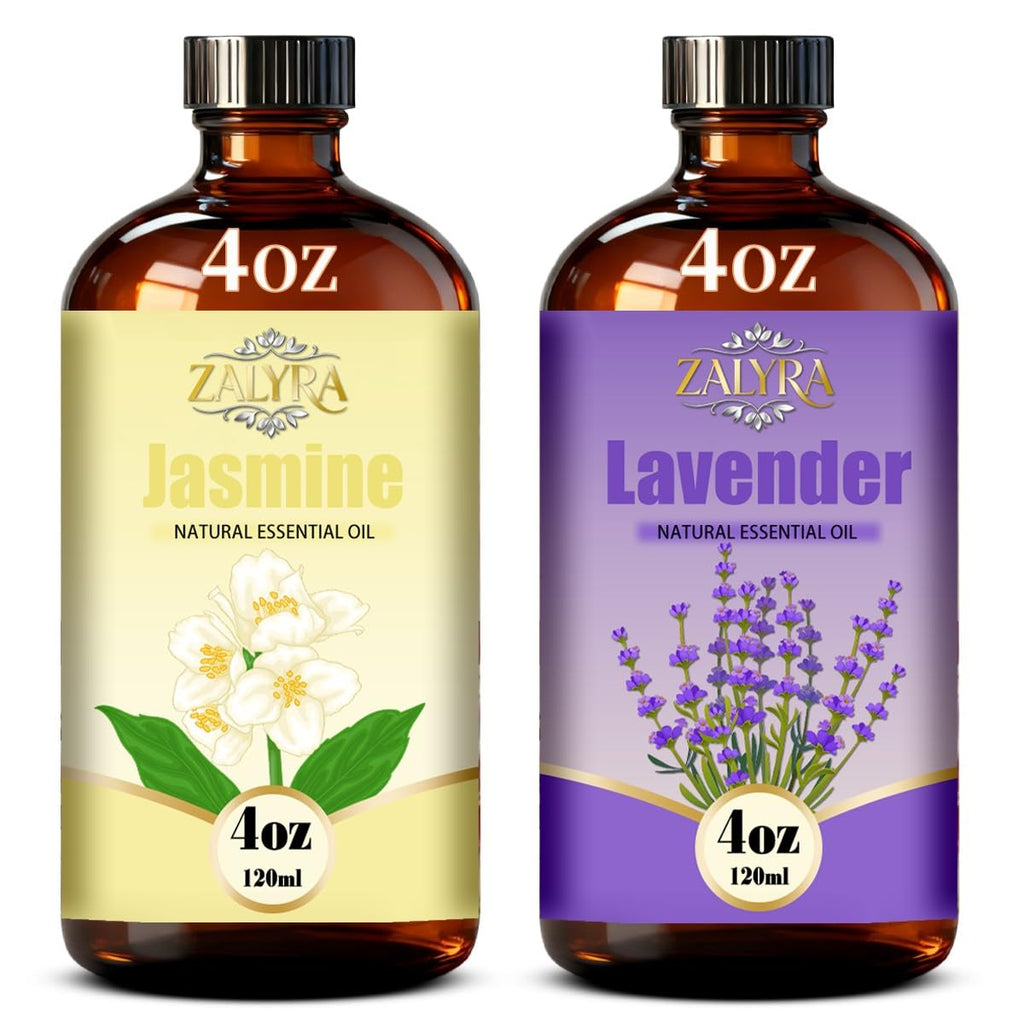 Jasmine&Lavender Essential Oil 4 Fl Oz+0.33 Fl Oz S4979