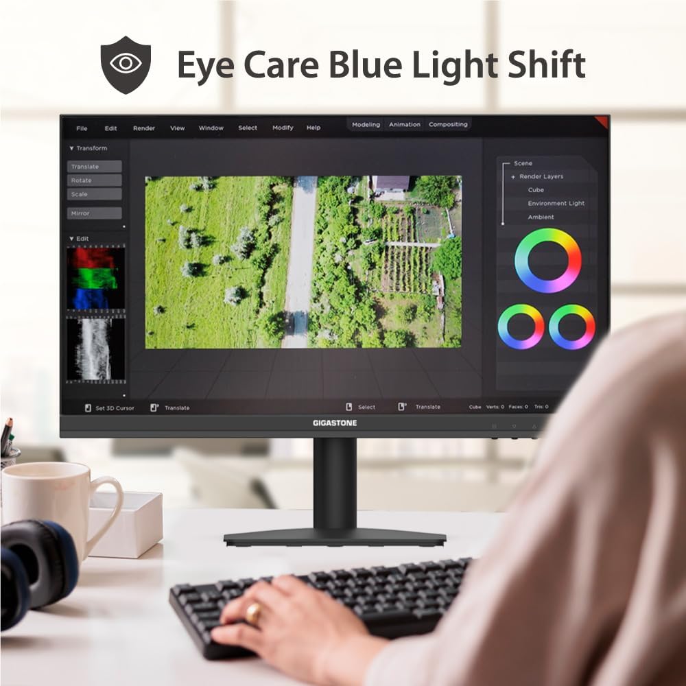 22 inch FHD Frameless LED Monitor 4-Pack E24939