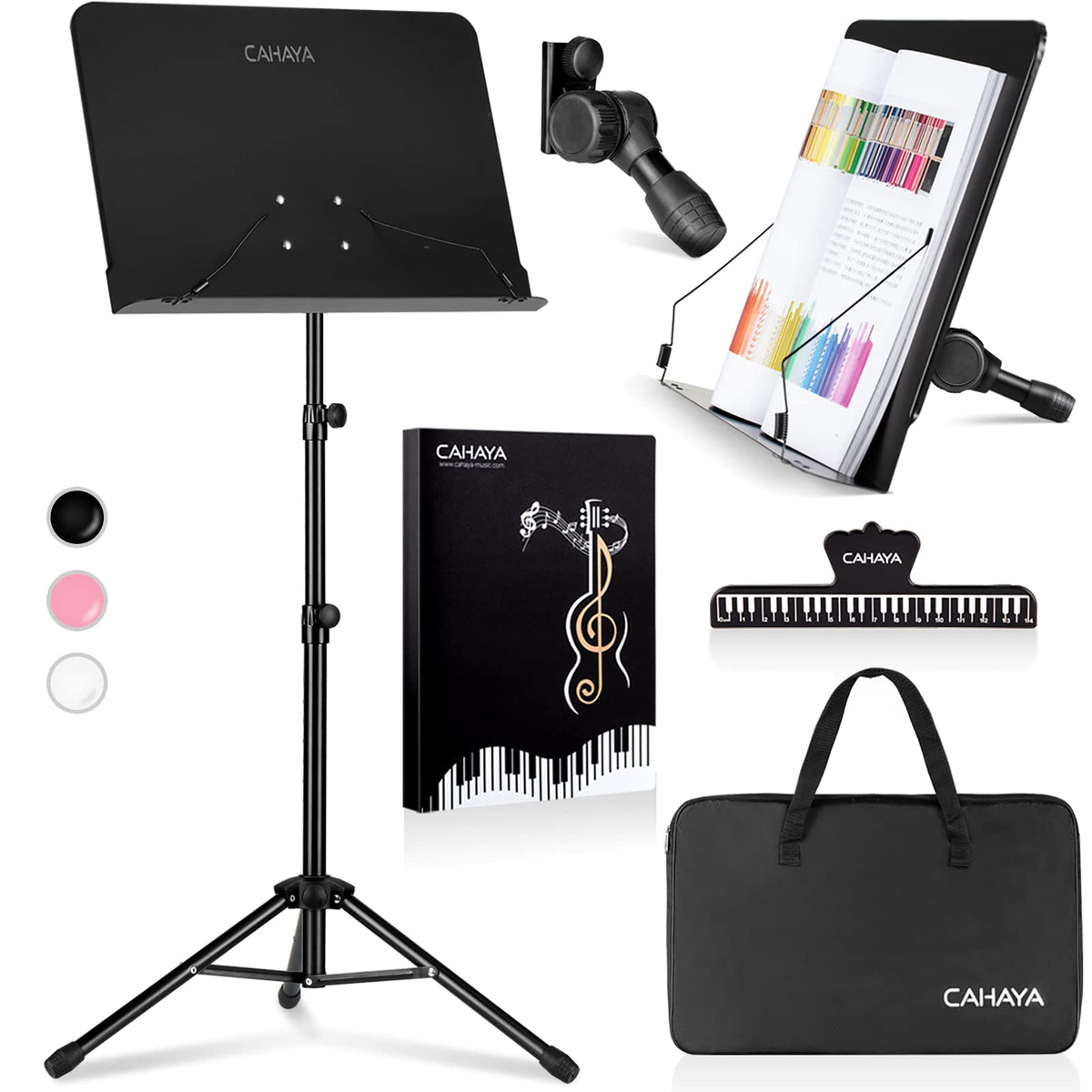 Adjustable Black Sheet Music Stand E872673