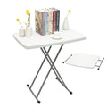 White 30" Folding Table M461