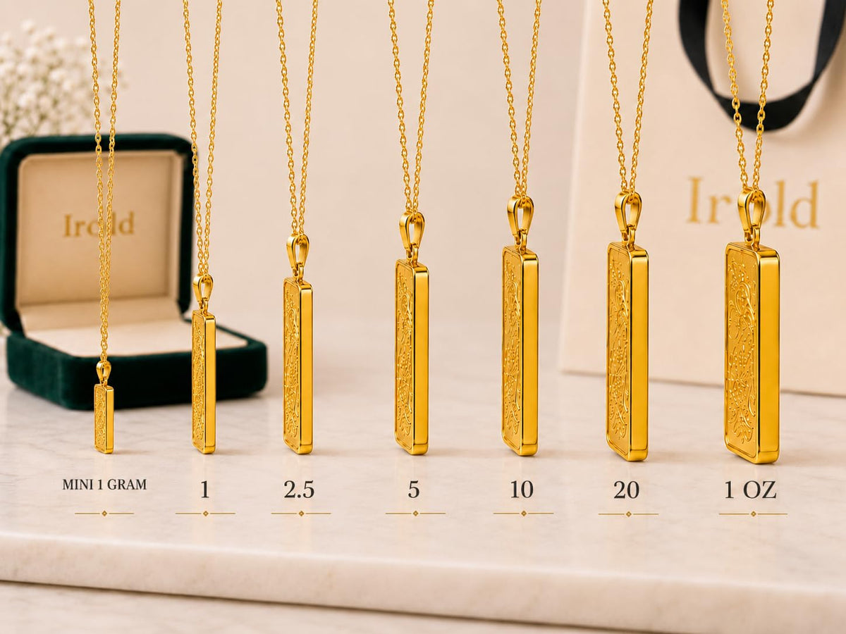 24K Yellow Gold Center Pendant with Gold Frame D123638