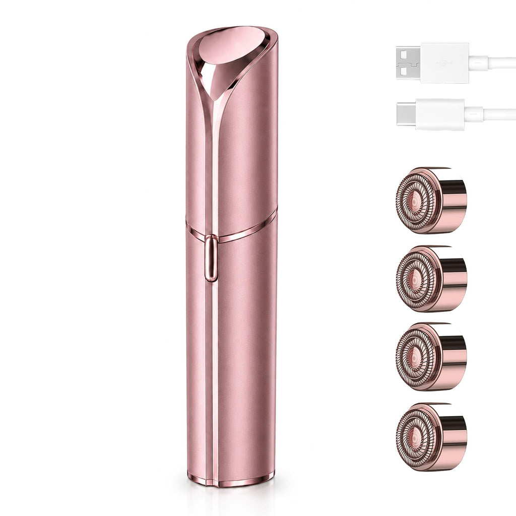 Facial Hair Removal with 4 Replacement Heads H6358