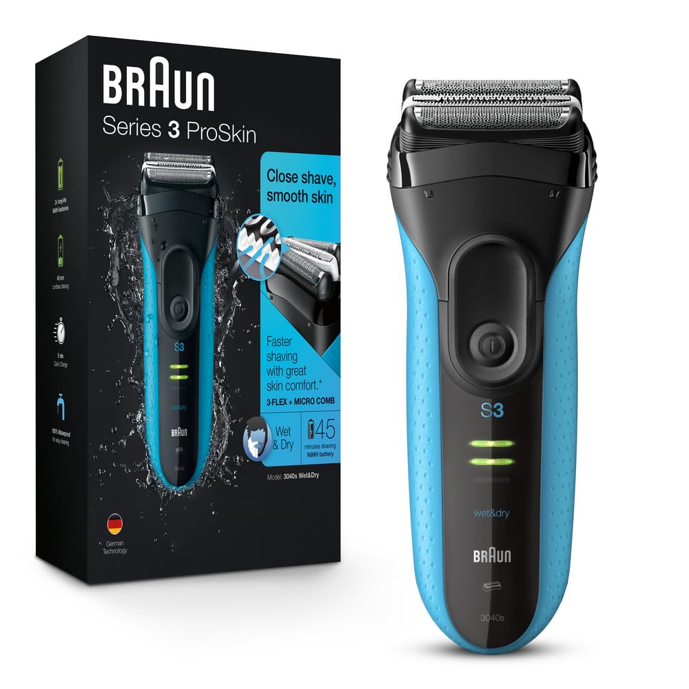 Electric Series 3 Wet & Dry Foil Shaver with Precision Trimmer J23837