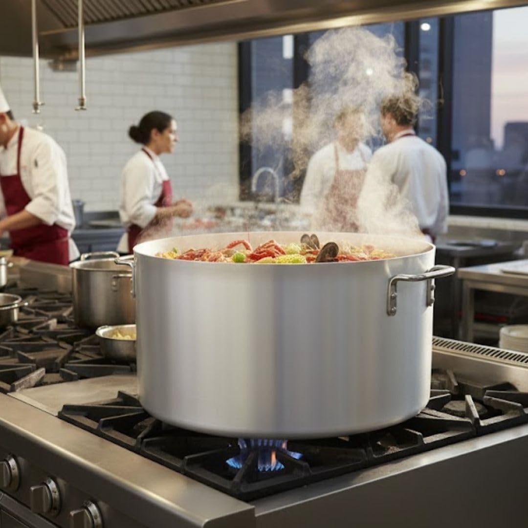 60 Qt Aluminum Sauce Pot 4 mm Thick S429