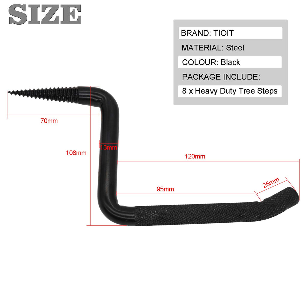 4 inch Screw-in Tree Steps 8Pack Q90317