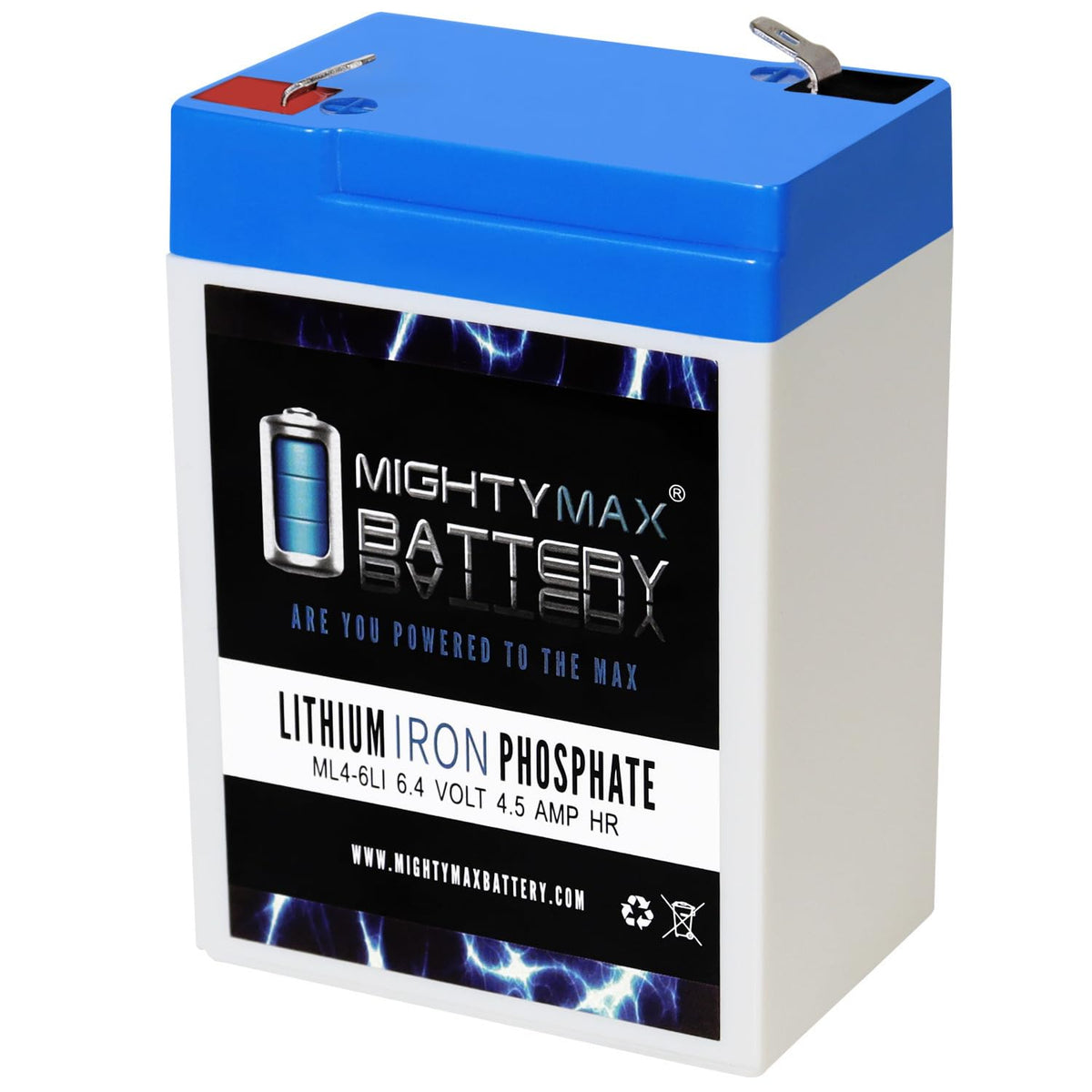 6V 4.5AH Lithium Replacement Battery W9981