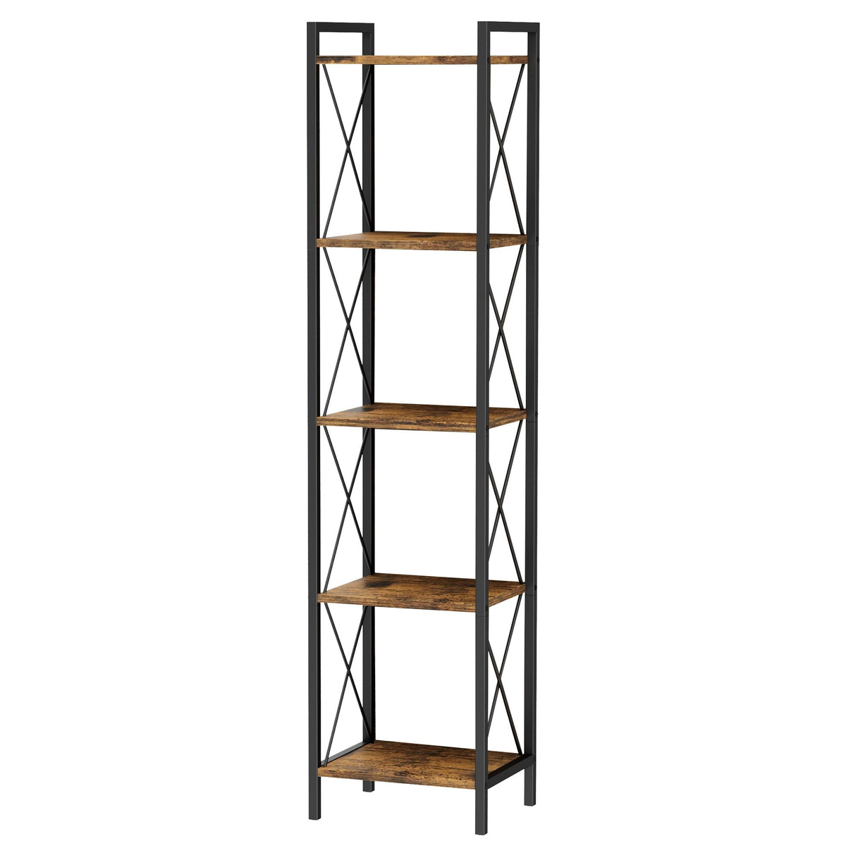 5 Tier Metal Bookshelf E972135