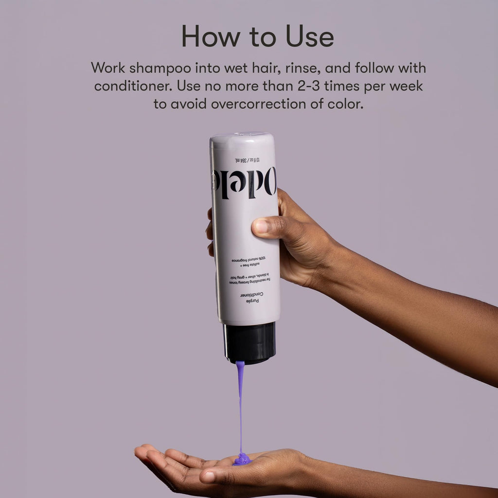 Sulfate-Free Purple Shampoo & Conditioner Set B48356