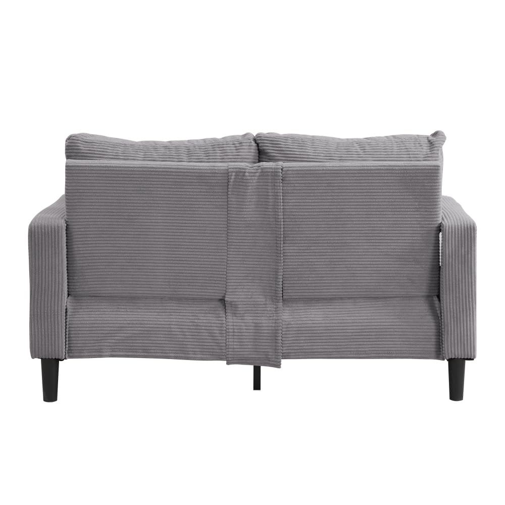 Light Gray 2 Seat Upholstered Sofa G935782