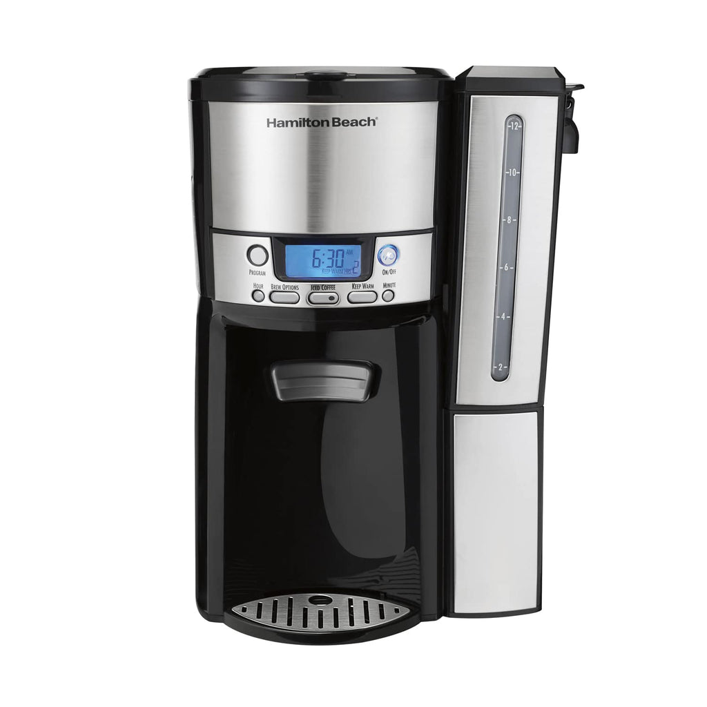 Charcoal Coffee Maker Water Filter Replacement Pods and Handle, 2-Pack and 12 Cup Coffee Maker G449
