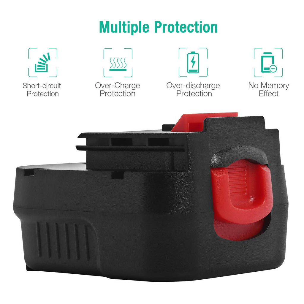 12V 3700mAh NI-MH Replacement Battery I1197