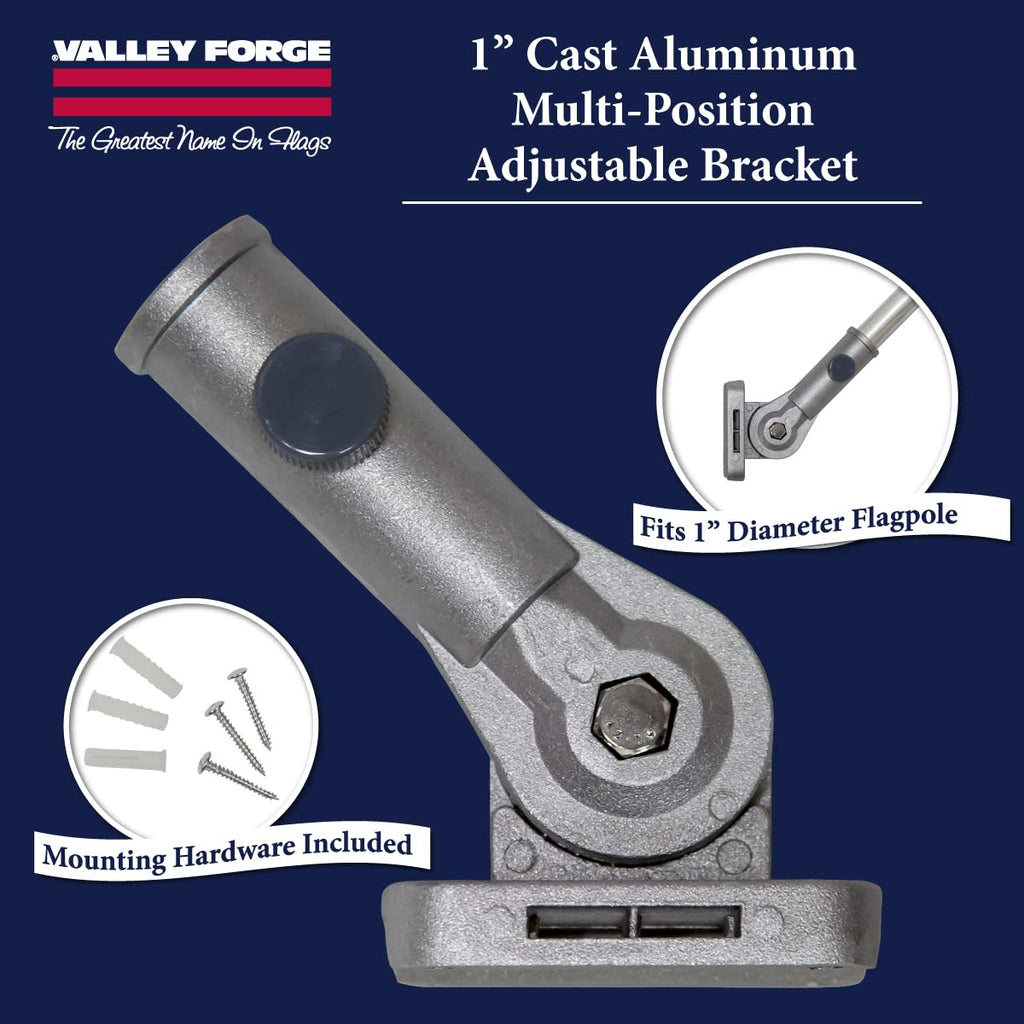 1 Inch Aluminum Flagpole Bracket U542916