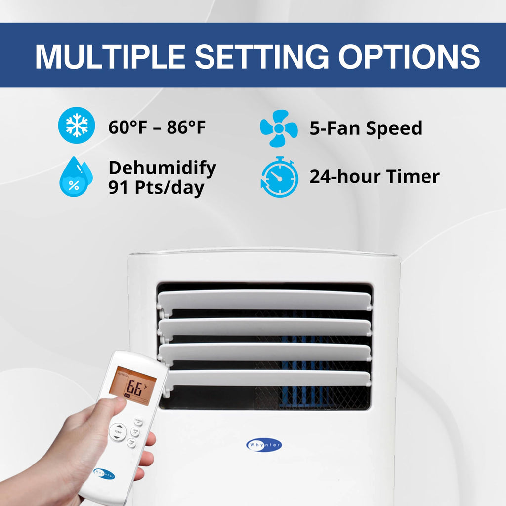 Portable Air Conditioner, 10,000 BTU H967151