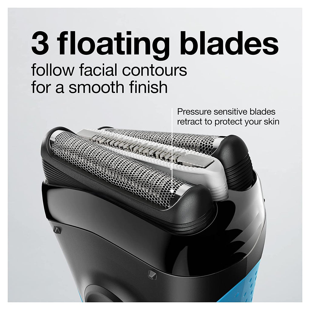 Electric Series 3 Wet & Dry Foil Shaver with Precision Trimmer J23837