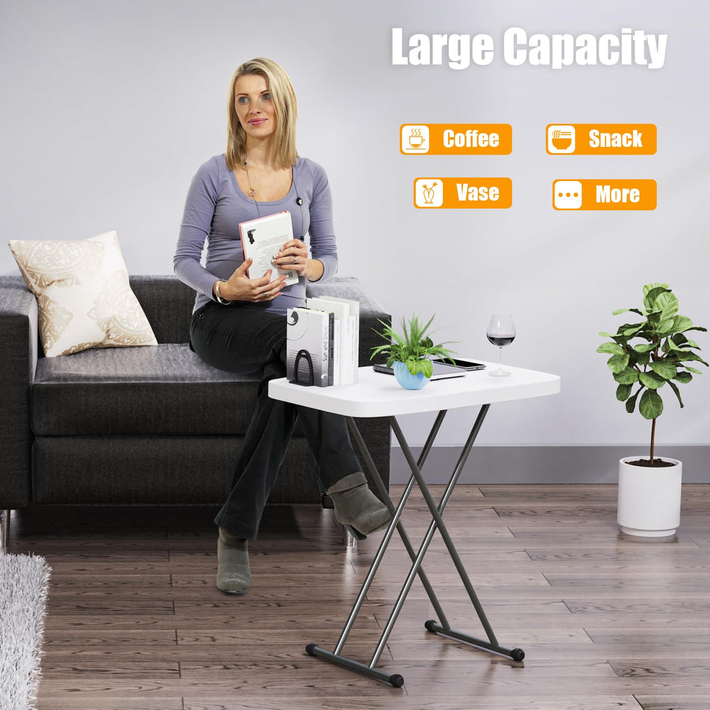 White 30" Folding Table M461
