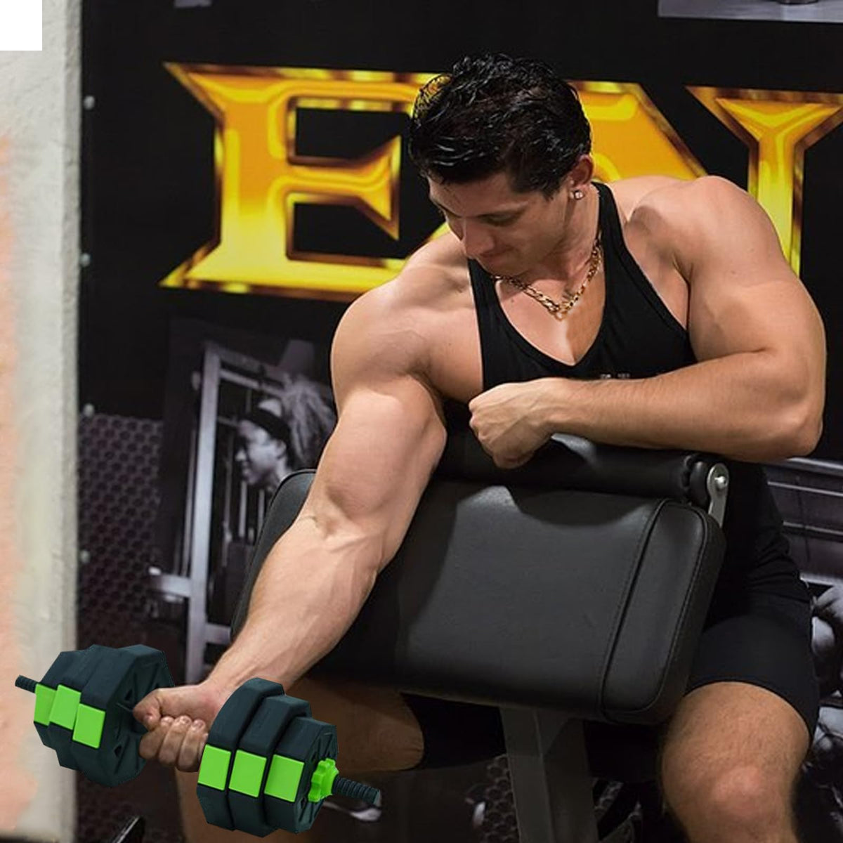 30 LBS Adjustable Dumbbell Set D8988