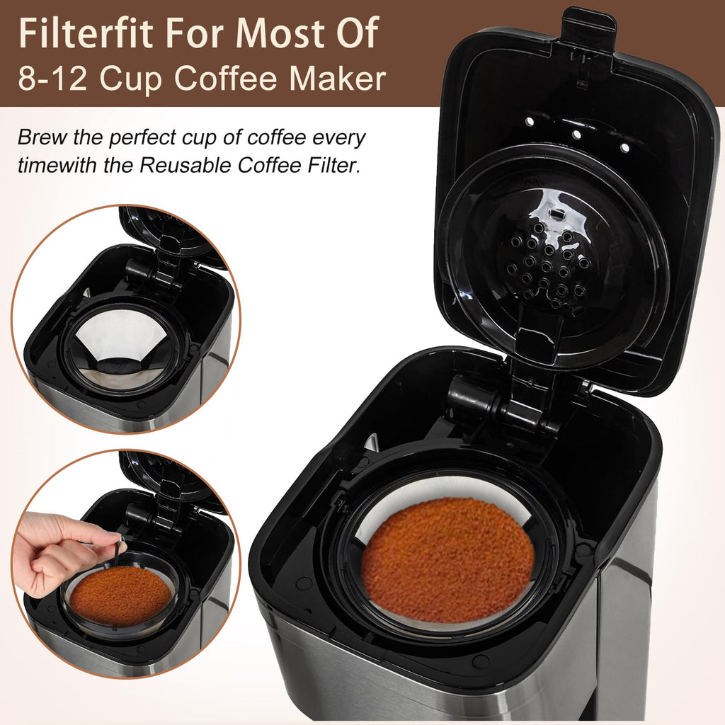 8-12 Cup Cone Reusable Coffee Filter G9722