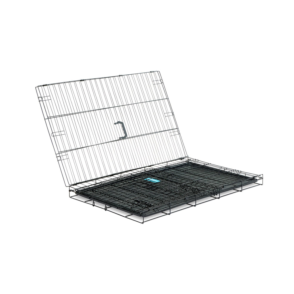 36" Foldable Metal Dog Crate with Removable Tray J9943