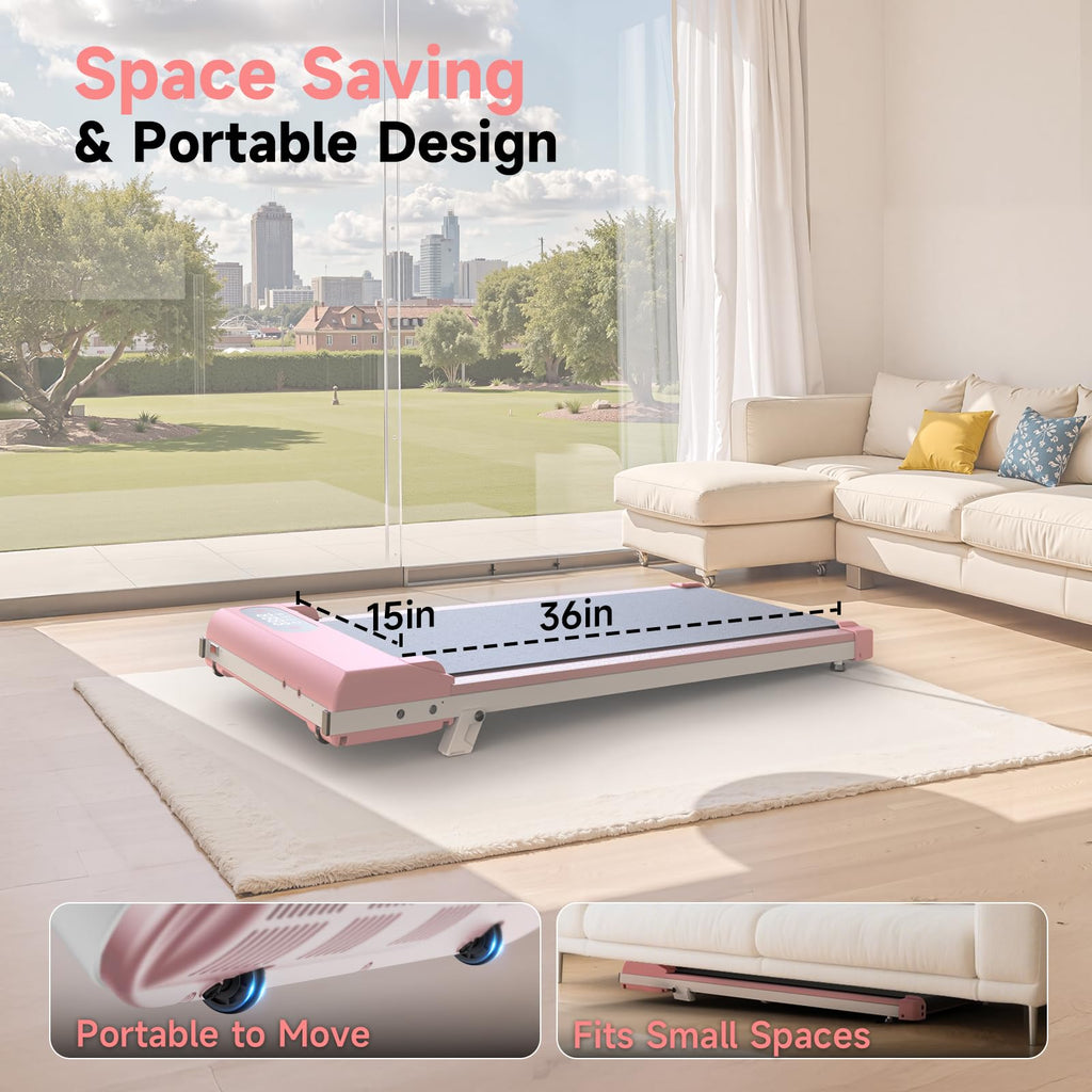 Incline Walking Pad with 8% Incline & 2.5HP Z368