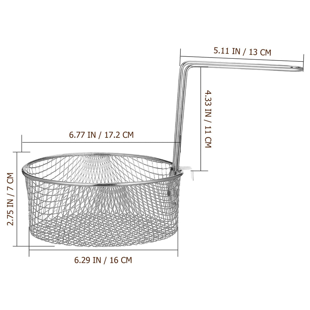 Deep Fryer Basket with Handle Y395