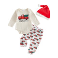 Christmas Baby Boy Outfit Romper Pants Hat X600798