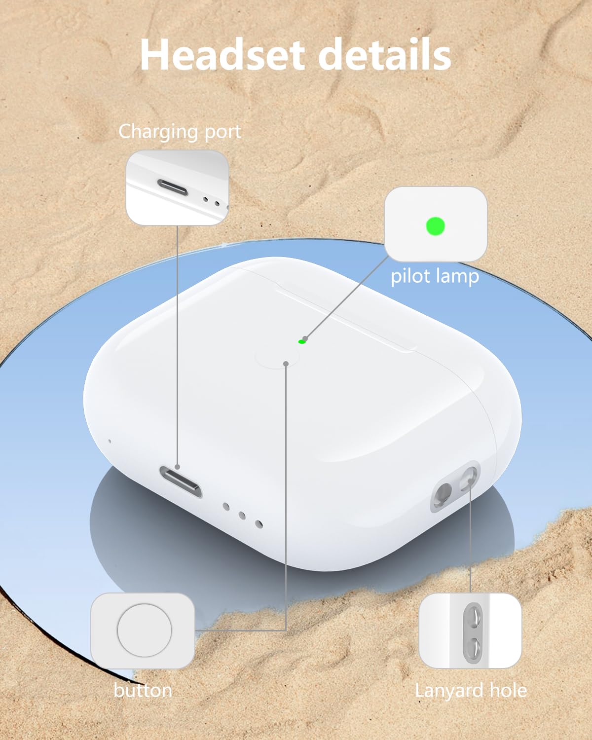 Wireless Charging Case for AirPods 3rd Generation Q96161