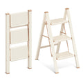 3 Step Folding Ladder with Anti Slip Pedal U742