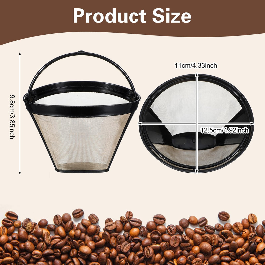 8-12 Cup Cone Reusable Coffee Filter G9722