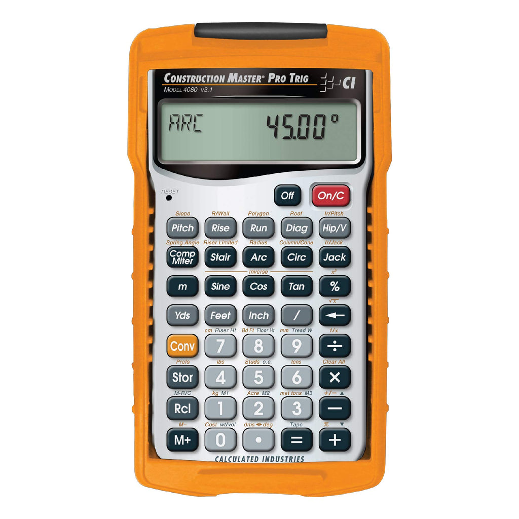Construction Calculator with Case N846