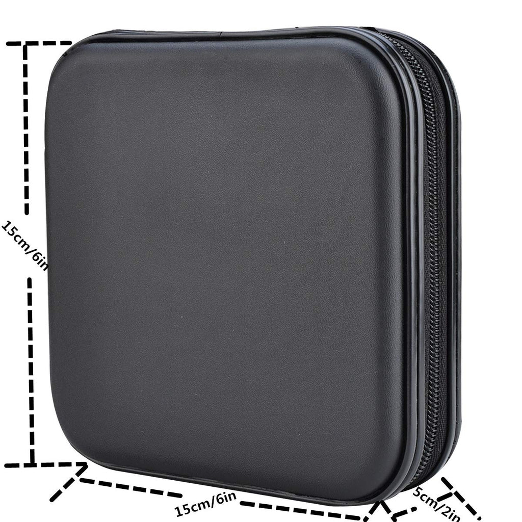 32 Capacity Black CD DVD Wallet A23566