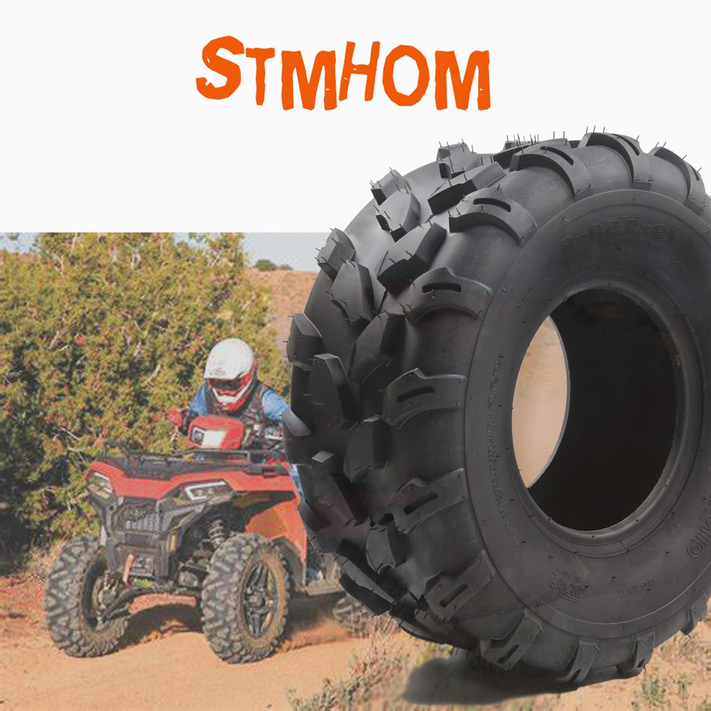 Set of 2 18X7X8 Tubeless ATV/UTV Tires 4 PR H853247