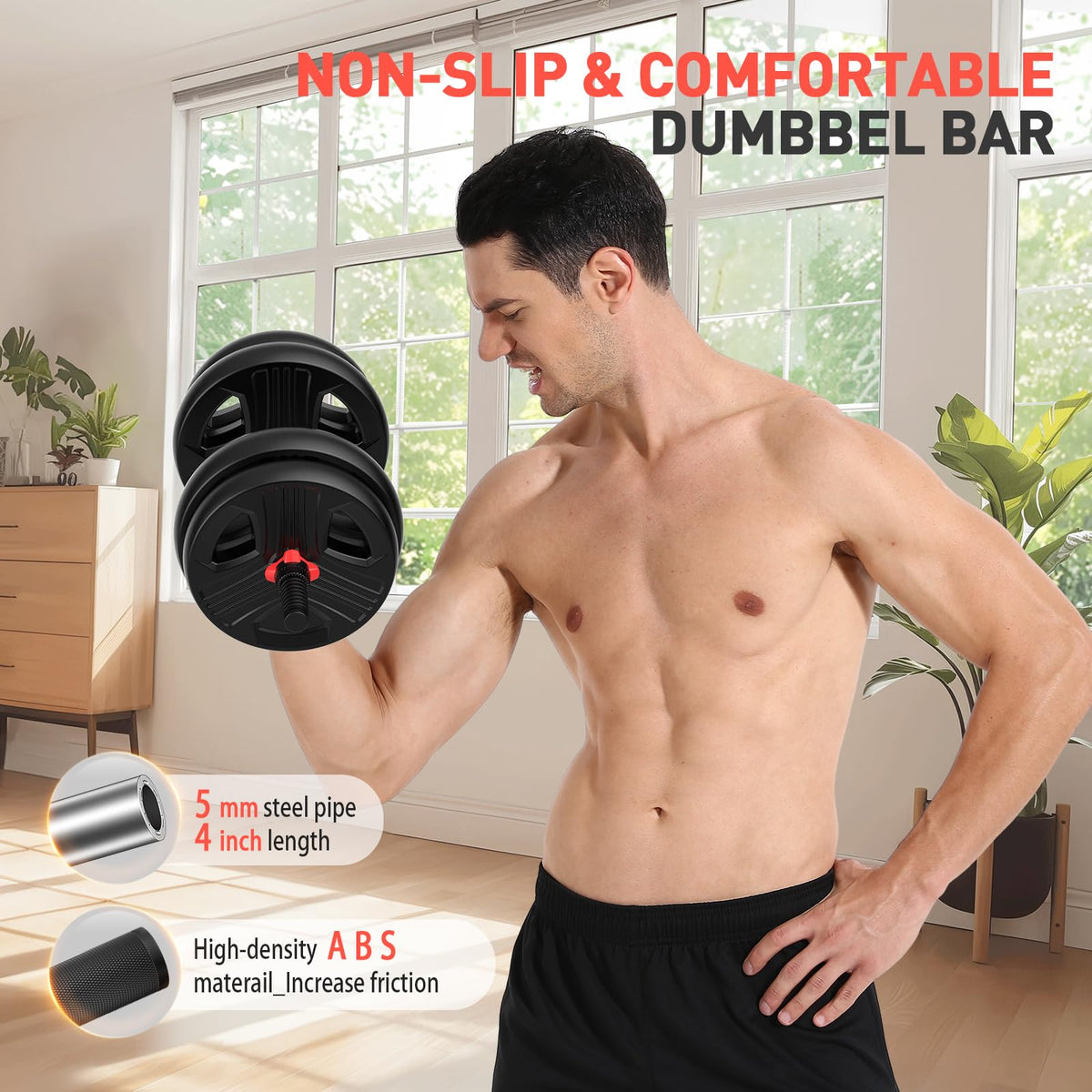 Adjustable Dumbbells Set with Connector G972886