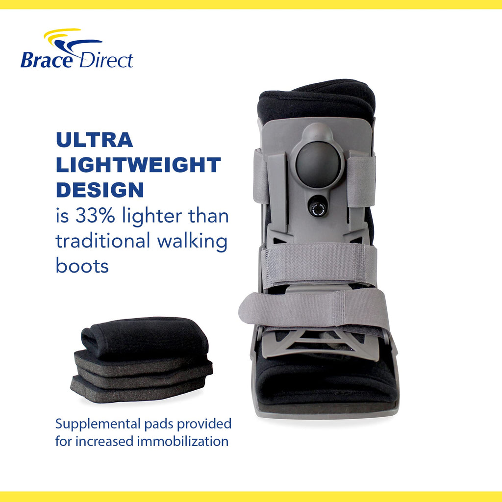 Short Full Shell Walking Boot with Air Pump Small E740301
