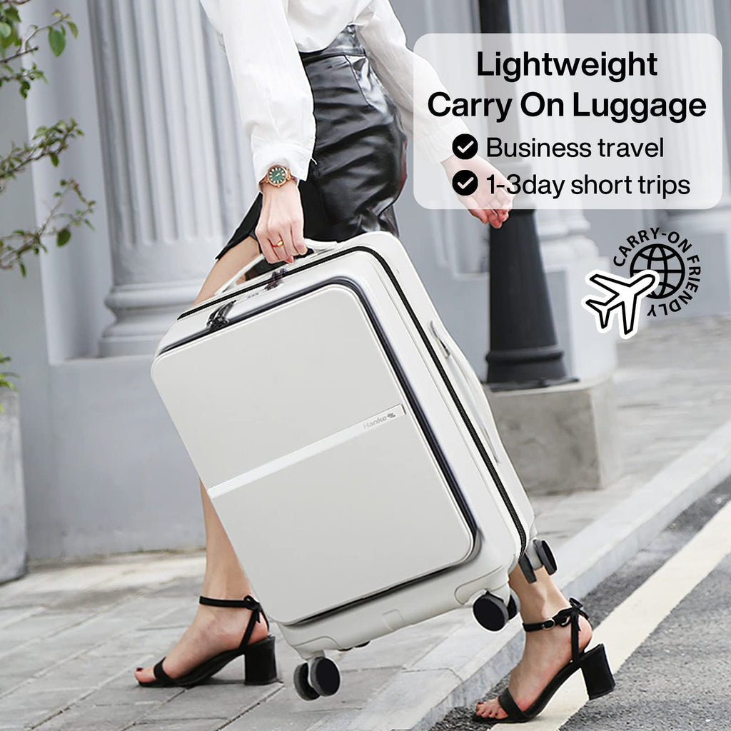 20 Inch Hard Shell Carry On Luggage with Wheels V619133
