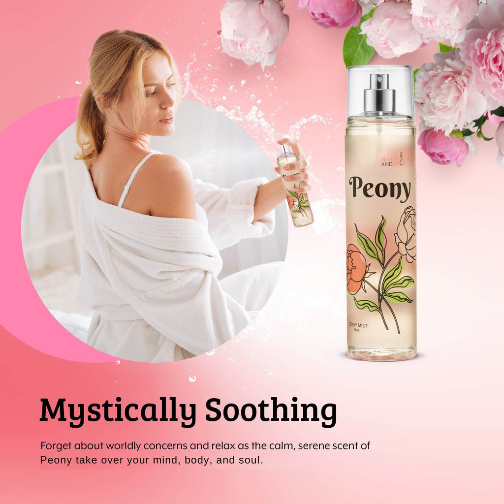 Body Mist Spray Peony Floral F654804
